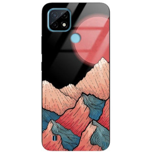 Etui Glass Do REALME C21 Case Mistyczne Top Wzory