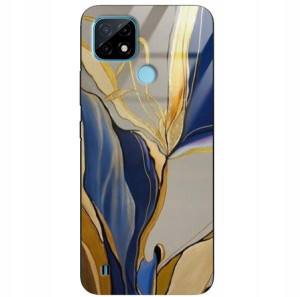 Etui Glass do REALME C21 Obudowa Case Modne Wzory