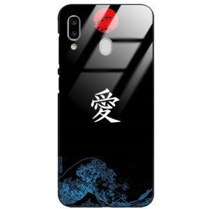 Etui Glass do SAMSUNG A20e Mroczne Anime Top Wzory