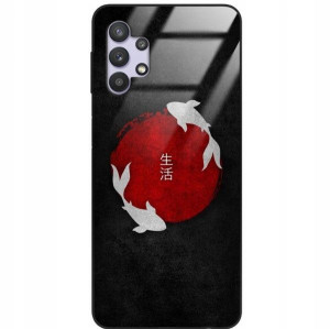 Etui Glass do SAMSUNG A32 Japan Style Anime Wzory