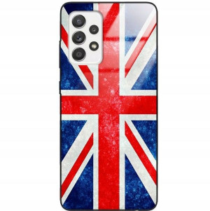 Etui Glass Do SAMSUNG A52 5G Podróże Świat Wzory