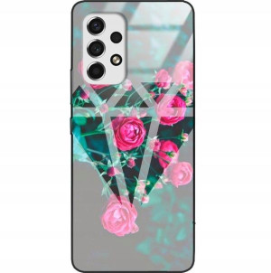 Etui Glass do SAMSUNG A53 5G Słodkie Modne Wzory