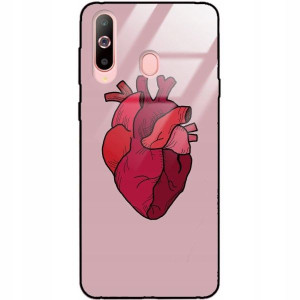 Etui Glass do SAMSUNG A60 Wakacyjne Kwiatowe Wzory