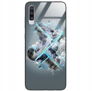 Etui Glass Do SAMSUNG A70 Case Mistyczne Top Wzory