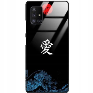Etui Glass do SAMSUNG A71 5G Mroczne Anime Wzory