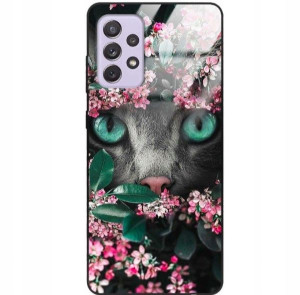Etui Glass do SAMSUNG A72 Obudowa Modne Top Wzory
