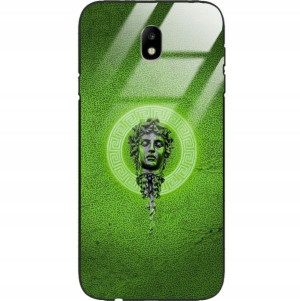 Etui Glass Do SAMSUNG J7 2017 Modne Słodkie Wzory