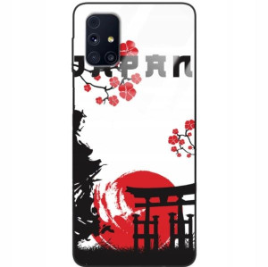Etui Glass do SAMSUNG M31S Japan Style Anime Wzory