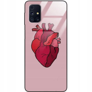 Etui Glass do SAMSUNG M31S Wakacje Kwiatowe Wzory