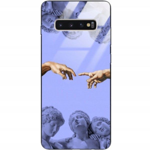 Etui Glass Do SAMSUNG S10 PLUS Modne Słodkie Wzory