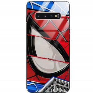 Etui Glass Do SAMSUNG S10 PLUS Podróże Świat Wzory