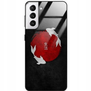 Etui Glass do SAMSUNG S21 PLUS 5G Japan Top Wzory
