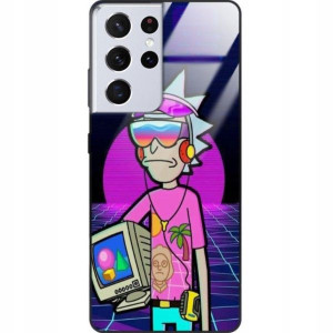 Etui Glass do SAMSUNG S21 ULTRA Młodzieżowe Wzory