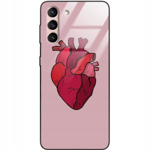 Etui Glass do SAMSUNG S21 Wakacyjne Kwiatowe Wzory