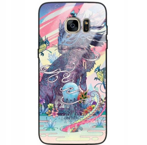 Etui Glass Do SAMSUNG S7 EDGE Mistyczne Top Wzory