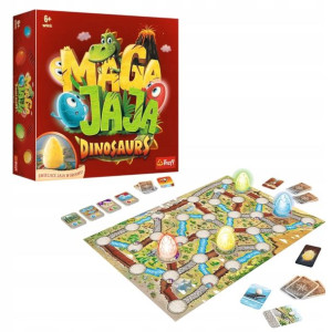 Trefl Maga Jaja Dinosaurs Rodzinna Gra Towarzyska