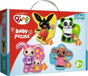 Trefl Puzzle Baby Classic Bing I Przyjaciele 4w1
