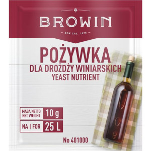 Browin Pożywka Do Drożdzy Winiarskich 10g