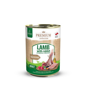 Pokusa jagnięcina królik 800g Premium Selection