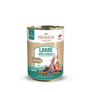 Pokusa jagnięcina łosoś puppy 400g Premium Selection