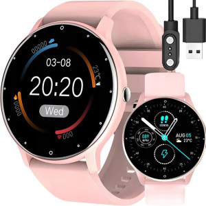 Smartwatch Zegarek Damski Rozmowy Puls Wodoodporny