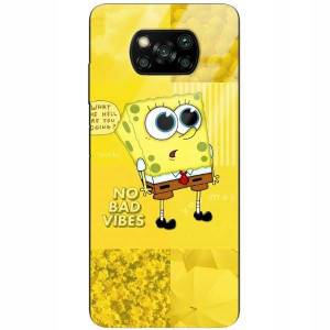 Etui Glass do XIAOMI POCO X3 Wakacje Kwiaty Wzory