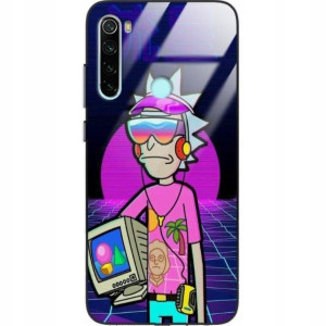 Etui Glass do XIAOMI REDMI NOTE 8 2021 Teen Wzory