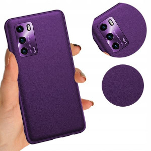 Etui Lens do HUAWEI P40 Fioletowe Ochrona Aparatu