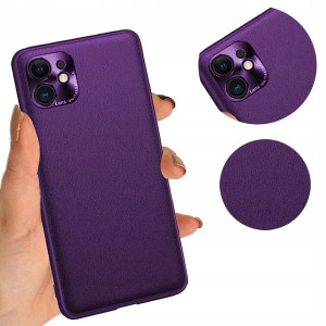 Etui Lens do IPHONE 11 Fioletowe Ochrona Aparatu