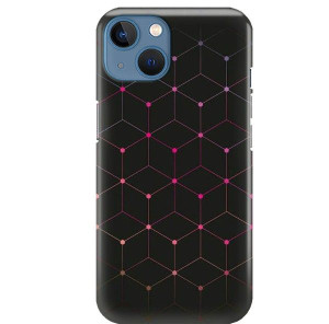 Etui Magsafe IPHONE 14 Kwiatowe Geometryczne Wzory