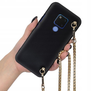 Etui Mat Blink do HUAWEI MATE 20 Złoty Łańcuszek