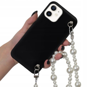 Etui Mat Blink do IPHONE 12 MINI Łańcuszek Perły