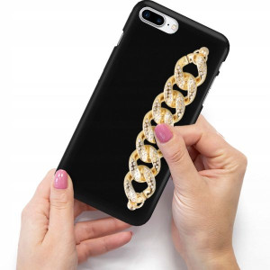 Etui Mat Blink Do IPHONE 7/8 PLUS Złoty Łańcuszek