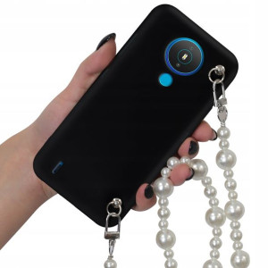 Etui Mat Blink do NOKIA 1.4 Case Łańcuszek Perły
