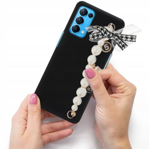 Etui Mat Blink Do OPPO RENO 5 5G Case z Kokardką