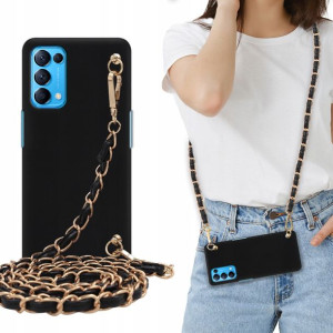 Etui Mat Blink do OPPO RENO 5 5G Case Łańcuszek