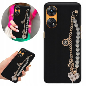 Etui Mat Blink do OPPO RENO 8T 4G Case Perły Serce