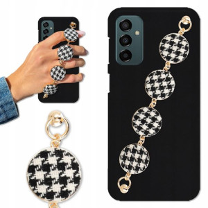 Etui Mat Blink do SAMSUNG M23 5G Łańcuszek Pepitka