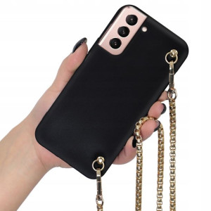 Etui Mat Blink do SAMSUNG S21 5G Złoty Łańcuszek