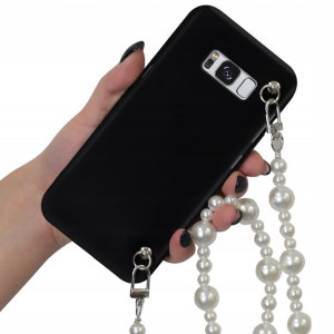 Etui Mat Blink do SAMSUNG S8 Case Łańcuszek Perły