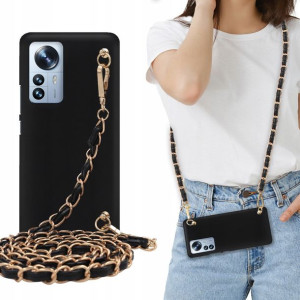 Etui Mat Blink do XIAOMI 12 PRO 5G Case Łańcuszek