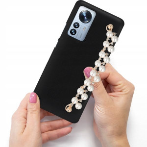 Etui Mat Blink do XIAOMI 12 PRO Perłowy Łańcuszek