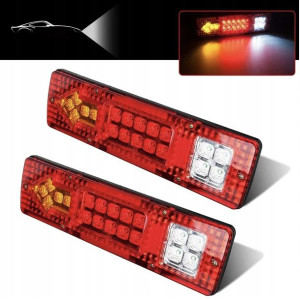 Światła Tylne Lampy Do Naczepy Przyczepy Led X2