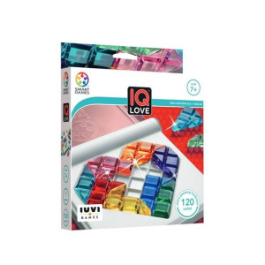 IQ LOVE gra logiczna 120 ZADAŃ 7+ Smart Games