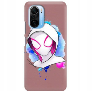 Etui Mat Ciemny Róż do XIAOMI REDMI K40 Kids Wzory