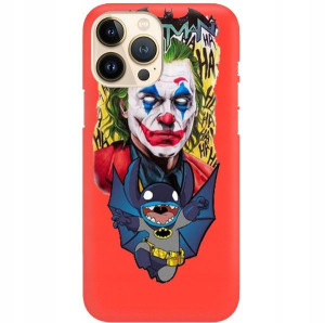 Etui Mat Czerwone do IPHONE 13 PRO MAX Filmy Wzory