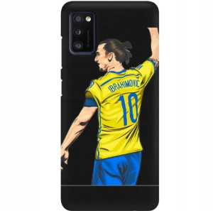 Etui Mat do SAMSUNG A41 Football Piłka Nożna Wzory
