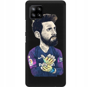 Etui Mat do SAMSUNG A42 Football Piłka Nożna Wzory