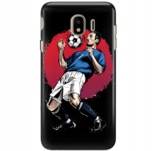 Etui Mat do SAMSUNG J4 2018 Football Sport Wzory