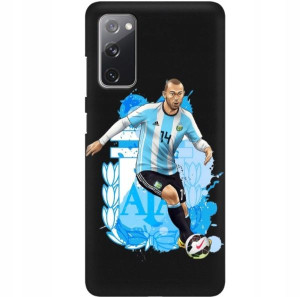 Etui Mat do SAMSUNG S20 LITE Football Sport Wzory